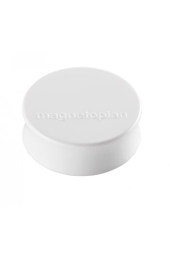 Magnetoplan ERGO Large whiteboard magnets, 34 x 17.5 mm, white, 10 pcs/set
