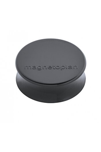 Magnetoplan ERGO Large whiteboard magnets, 34 x 17.5 mm, gray, 10 pcs/set