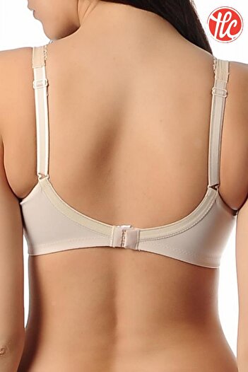 Yeni İnci Women's Underwire Unpadded Gathered Lace Bra