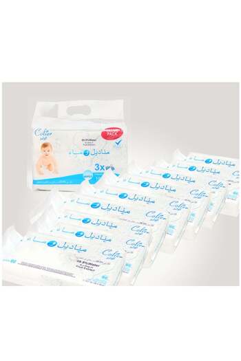 colier Cooler Baby Wipes 99.9% Water Alcohol & Fragrance Free (540 wipes)