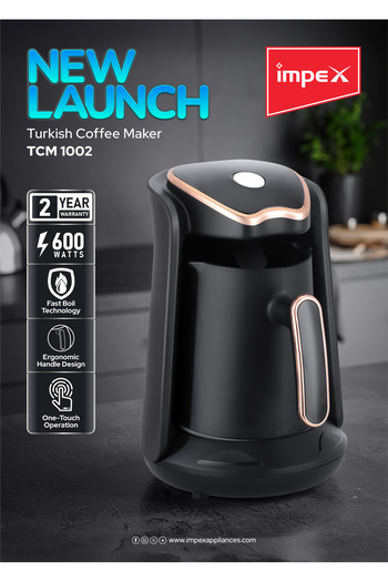 İMPEX Turkish Coffee Maker 600W (TCM1002)