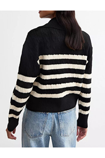 New Look New look zipper sweater, mix colors