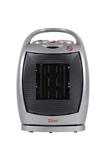 Zilan Ceramic Fan Heater - 1500W, 2 Speeds, Adjustable Thermostat - ZLN6188