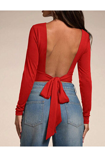 Sheya BAE blouse, red
