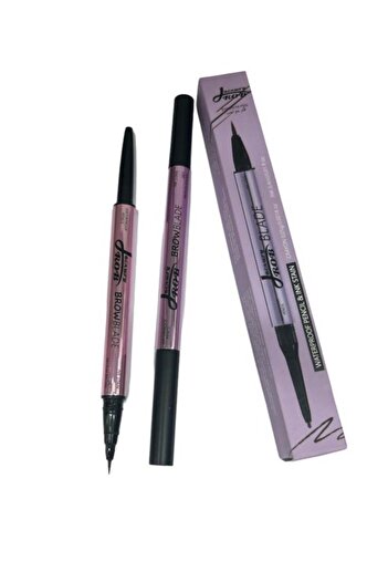 RIAL BEAUTY DROB BEAUTY Lasting Waterproof Eyebrow Pencil Dark Brown
