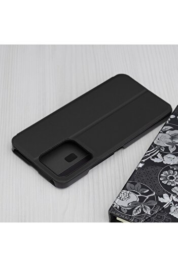 SOFAL Phone case for Xiaomi Redmi 13C 4G/13C 5G/Poco M6/C65, R5, Faux leather, Black