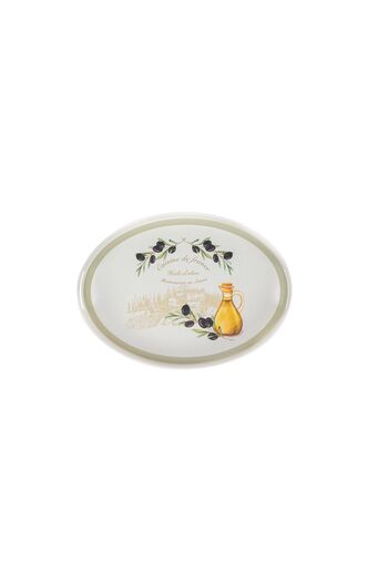 Madame Coco Olive Oval Tray