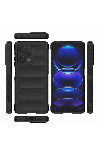 SOFAL Phone case for Xiaomi Redmi Note 12 Pro 5G, H144, Polyurethane, Bordeaux