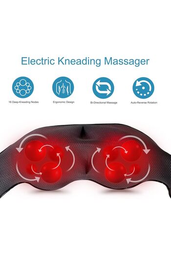 Generic Neck & Back Massager — Electric Shoulder Massager with Heat