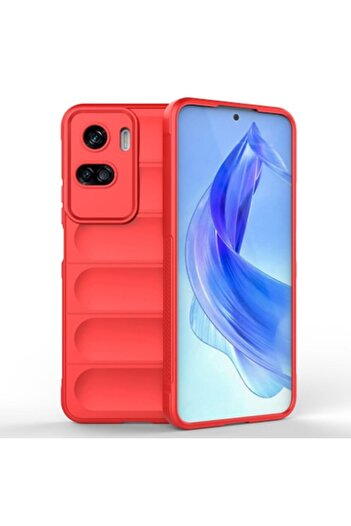 SOFAL Case for Honor 90 Lite (P381), Polyurethane, Red