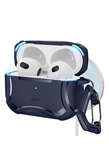 ESR Carcasă pentru Apple AirPods Pro 1/2, H461, TPU, Albastră