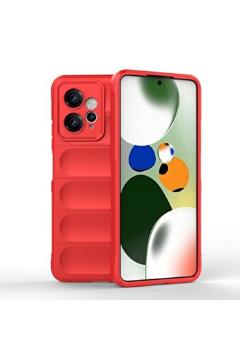 SOFAL Case for Xiaomi Redmi 12 (4G/5G), H175, Polyurethane, Red