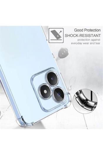 SOFAL Crystal Clear Polyurethane Case for Realme C51 / Note 50 / H20