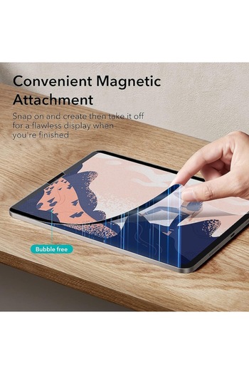 ESR Paper-Feel Magnetic Screen Protector for iPad Pro 12.9 (2018-2022) & iPad Air 13 (2024) - H460,