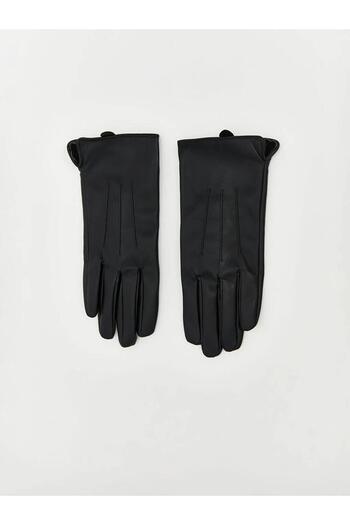 LC Waikiki Leather Look Women's Gloves (W5)