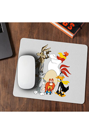 OEM Mousepad Bugs Bunny Coiotul Foghorn Daffy Looney Tunes
