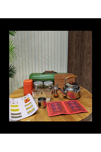 Generic Green Iron Travel Estate Box (Tea Box)