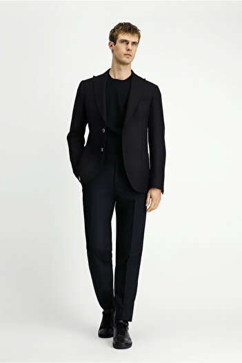 Kiğılı Regular Fit Micro Pattern Classic Jacket