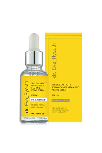dr.Ever Youth Triple Elasticity Ashwaganda Vitamin C Powerful Active Serum 30ml