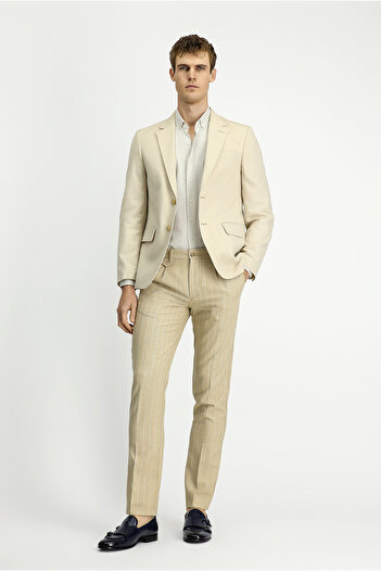 Kiğılı Slim Fit Plain Jacket