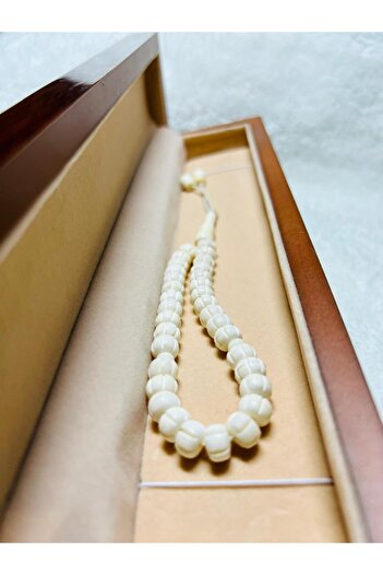 M.A Traders Natural Camel Bone prayer beads/Rosary/Tasbih, 33 Prayer Beads-10 mm Bead Size(With Wooden Gift Box)