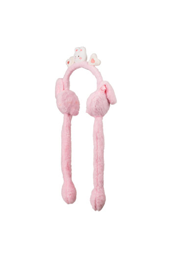 Aware Time Children's Plush Plush Winter Headset with Movable Sound