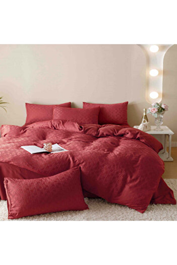 JOJO HOME Jacquard Bedding Set - 6 pieces | Premium elegance and comfort | CODE 0829-J