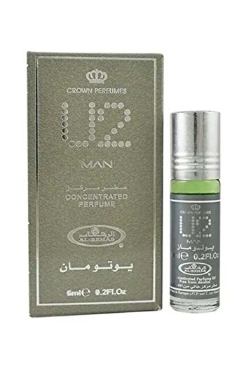 Al Rehab 6-Piece U2 Man Concentrated Perfume Oil 6ml