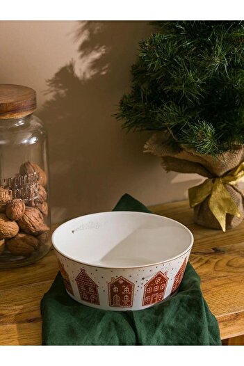 LC Waikiki Printed Porcelain Bowl 17 cm (W5)