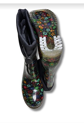 YILMAZ Fluffy Women's Rain Boots