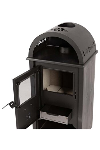Evotools Wood-burning Fireplace with Vault 7 KW