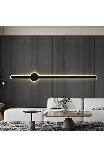 HAMER Modern black wall lamp 180 cm