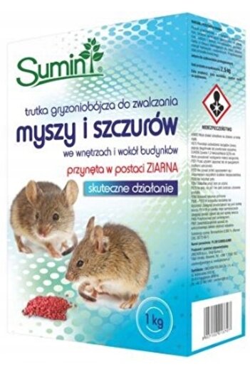 Other SUMIN Grain poison for fighting mice and rats 1kg