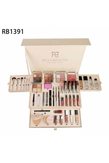 real beauty Luxury Makeup Box with 3 Drawers (Dior alternative)