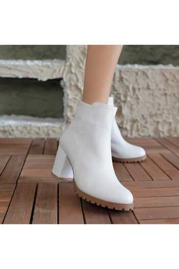 VİP SMR MODA καθημερινές μπότες με τακούνι άνετες ορθοπεδικές