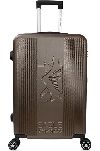 EAGLE EXPRESS RAMBLE ABS HARD TROLLEY 24 inch BROWN