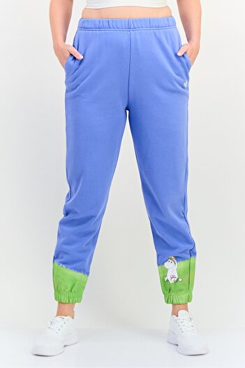 adidas x Moomin Women Regular Fit Outdoor Sweatpants, Blue