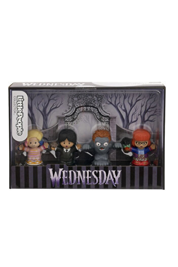 mattel LITTLE PEOPLE WEDNESDAY SET 4 FIGURES