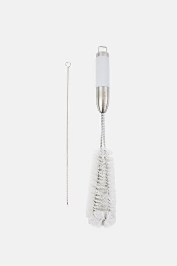Cuisinart 2 Pcs Bottle Straw And Cleaning Brush Set, Grey