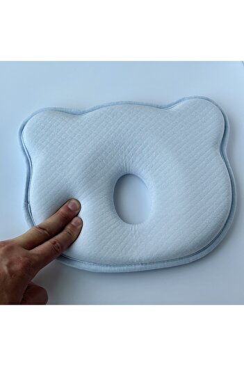 Baby pillow Anti-plagiocephaly baby pillow with memory foam and protective cover