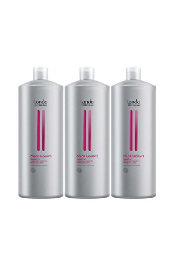 Londa Professional Package for dyed hair, Londa Professional, Color Radiance Shampoo, 1000ml x 3 pcs.