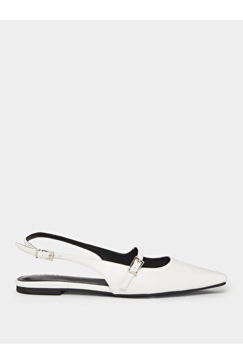 Raid By Styli Casta Slingback Buckle Flat Mules