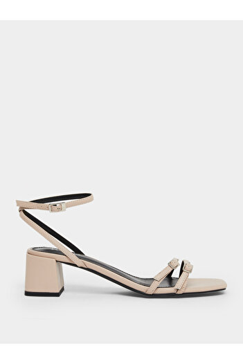 Raid By Styli Zinia Block Heel Sandals with Ankle Strap