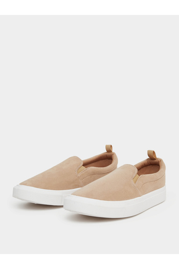 Styli Men Suede Look Slip-On Casual Shoes