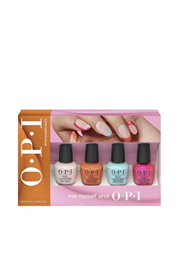 OPI Set of 4 nail polish shades, Nail Lacquer Me, Myself and Collection, 4 x 3.75ml