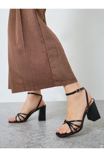 Raid By Styli Iveyy Strappy Block Heeled Sandals
