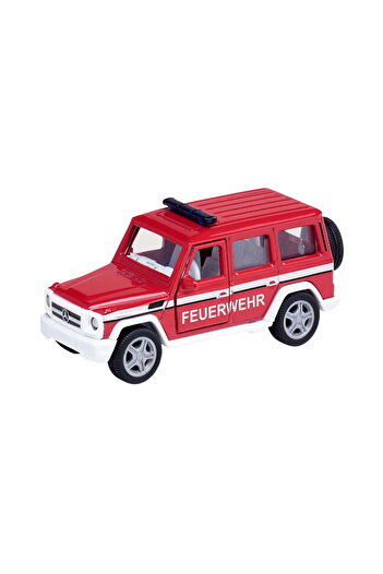 Siku Mercedes G Fire Truck 2306 Metal Toy with Realistic Details and Interchangeable Wheels