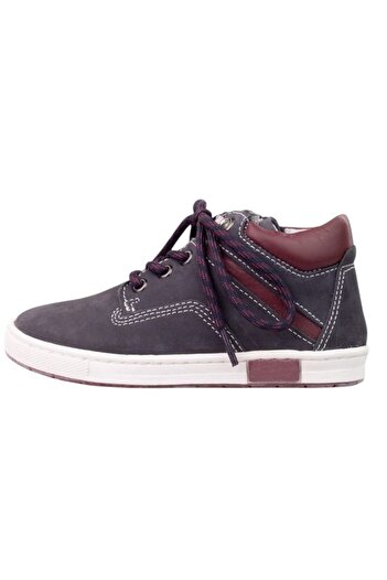 Chicco Children's boots made of gray genuine leather