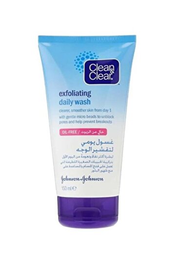 Clean & Clear Daily Oil-Free Exfoliating Face Wash 150 ml