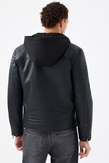 Loft Men's Faux Leather Jacket Lf2040821
